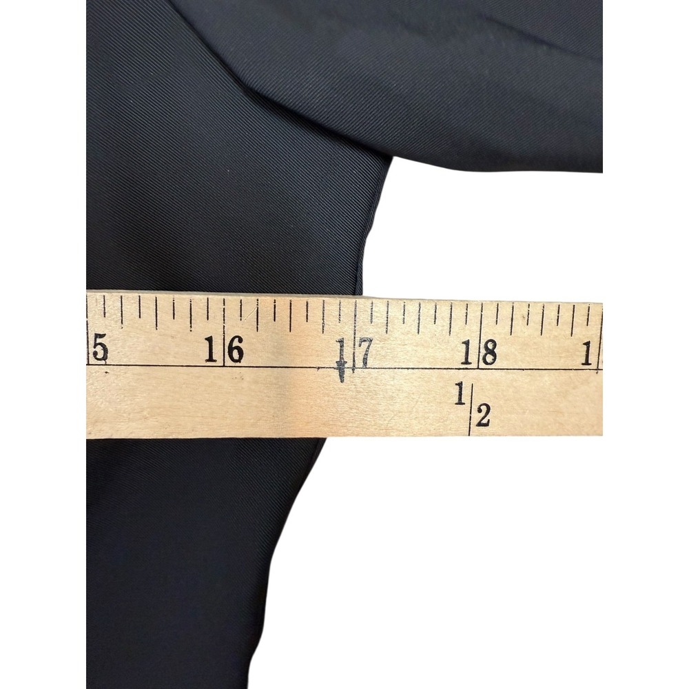 Peace of Cloth Womens Black Panticular Kate Button Up Shirt Jacket Size Small - Picture 9 of 9
